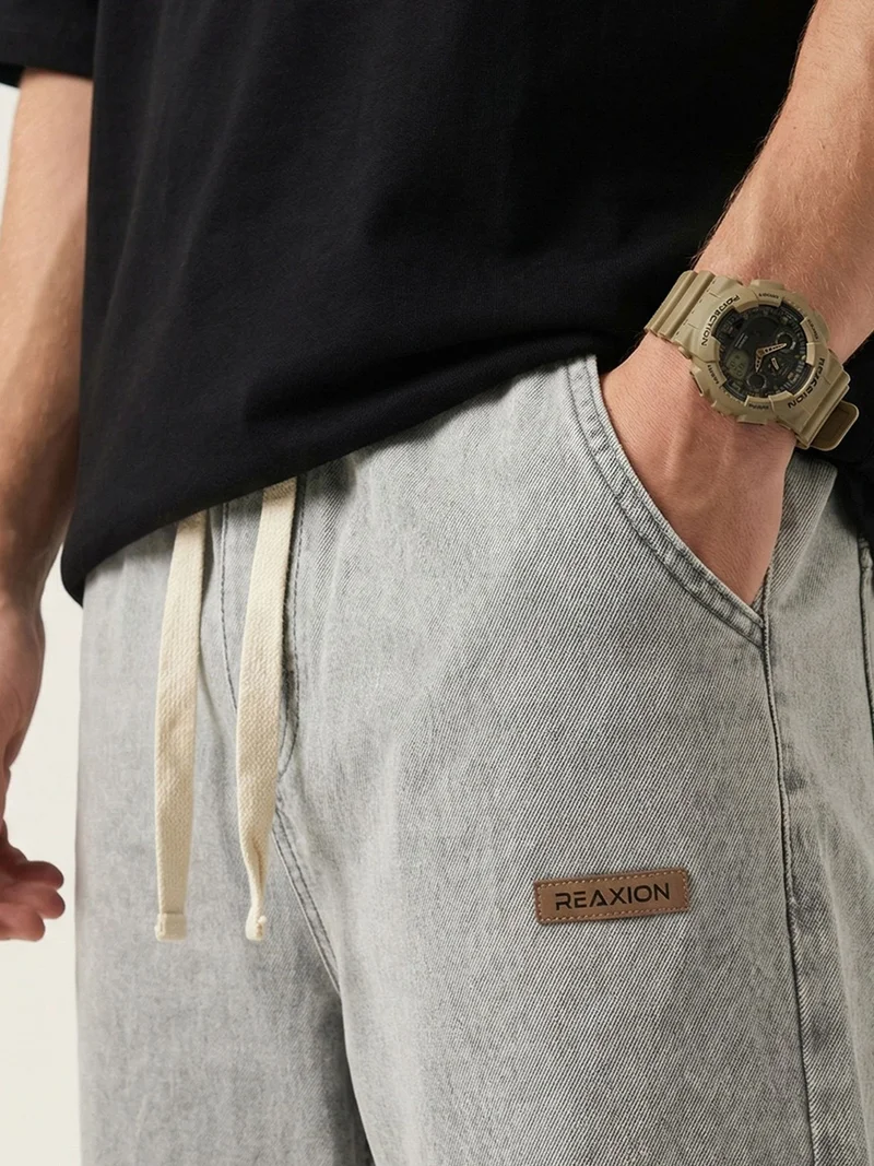 بيغ دارت BDART Elastic Waist Denim Pants